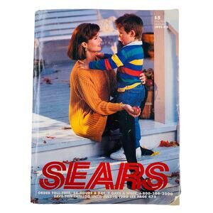 Sears Roebuck Catalog 1991 - 92 Vintage Big Book Fall Winter Fashion Home Decor